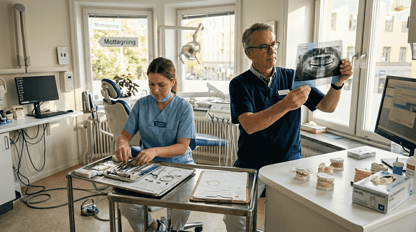 Ortodonti i Göteborg: vem gör vad i din <em>tandregleringsbehandling</em>?